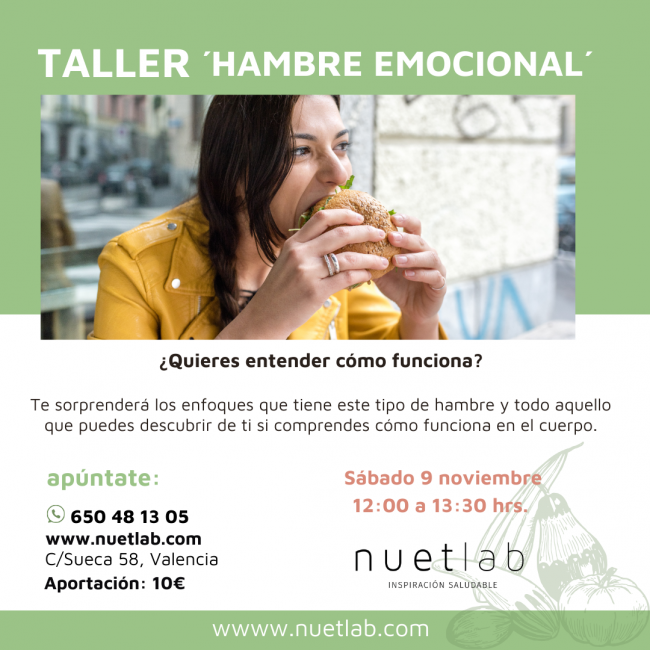 cómo funciona el hambre emocional