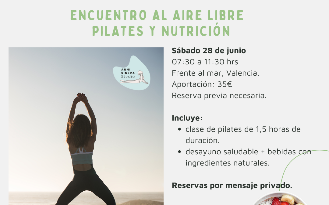 Encuentro de Pilates & Desayuno Natural frente al mar